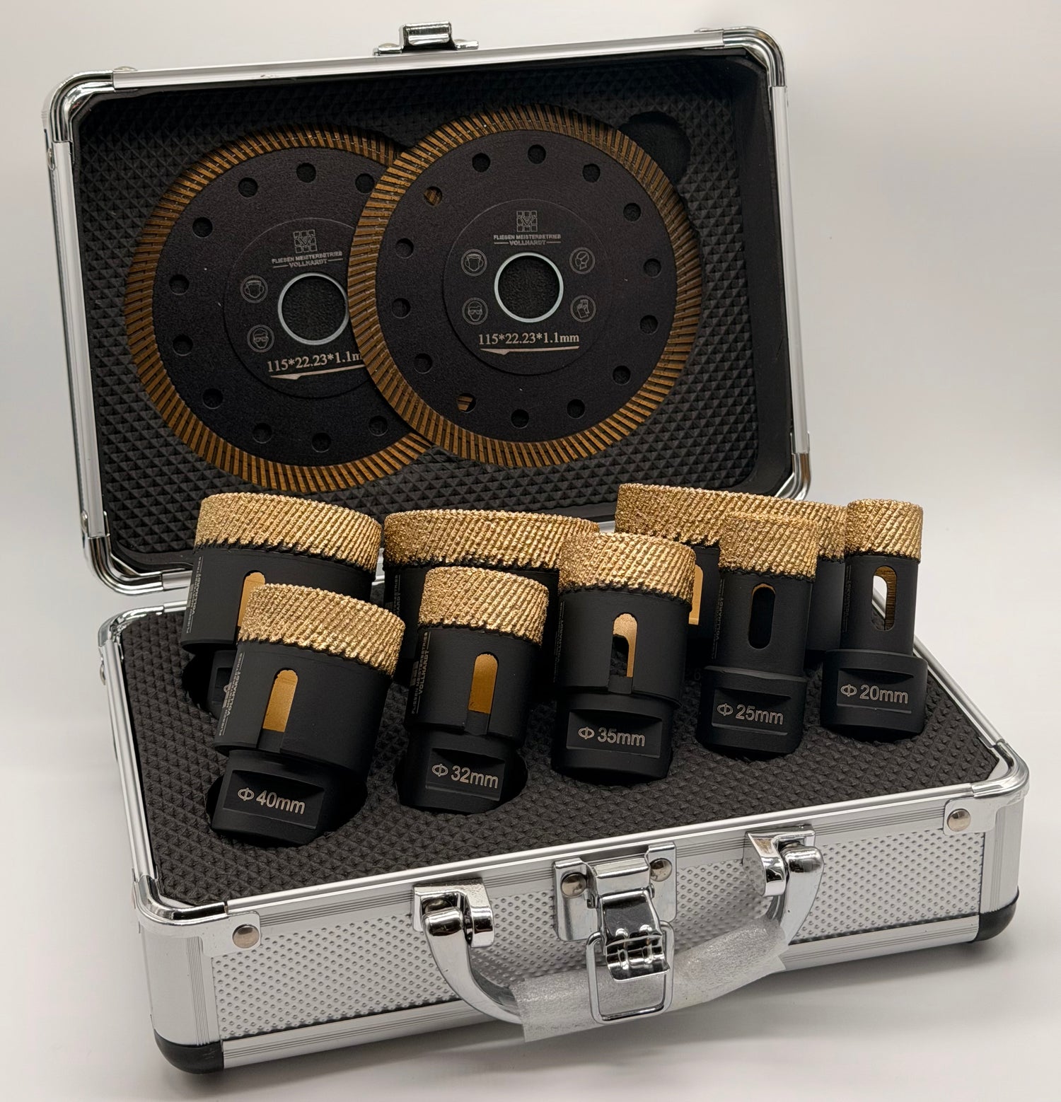 Diamant-Bohrkronenkoffer