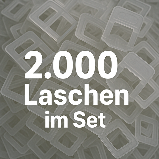 Laschen-Set 2000 Stück