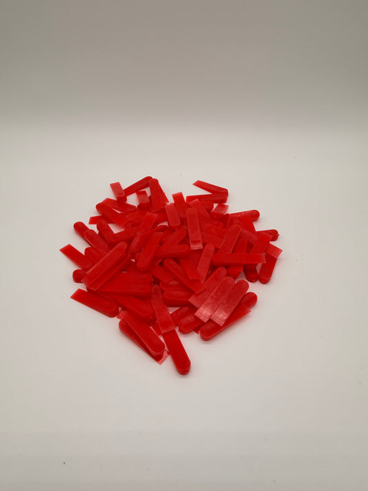 Fliesen Keile / Plastik, Rot