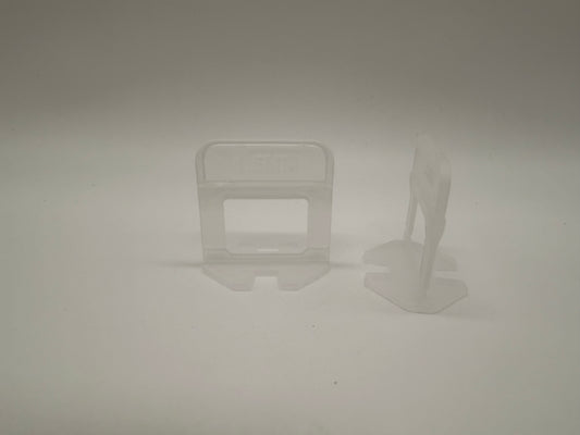 Laschen Transparent 1,5mm / Keilsystem