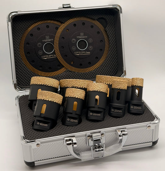 Matrix Bohrkronenkoffer 10-Teilig